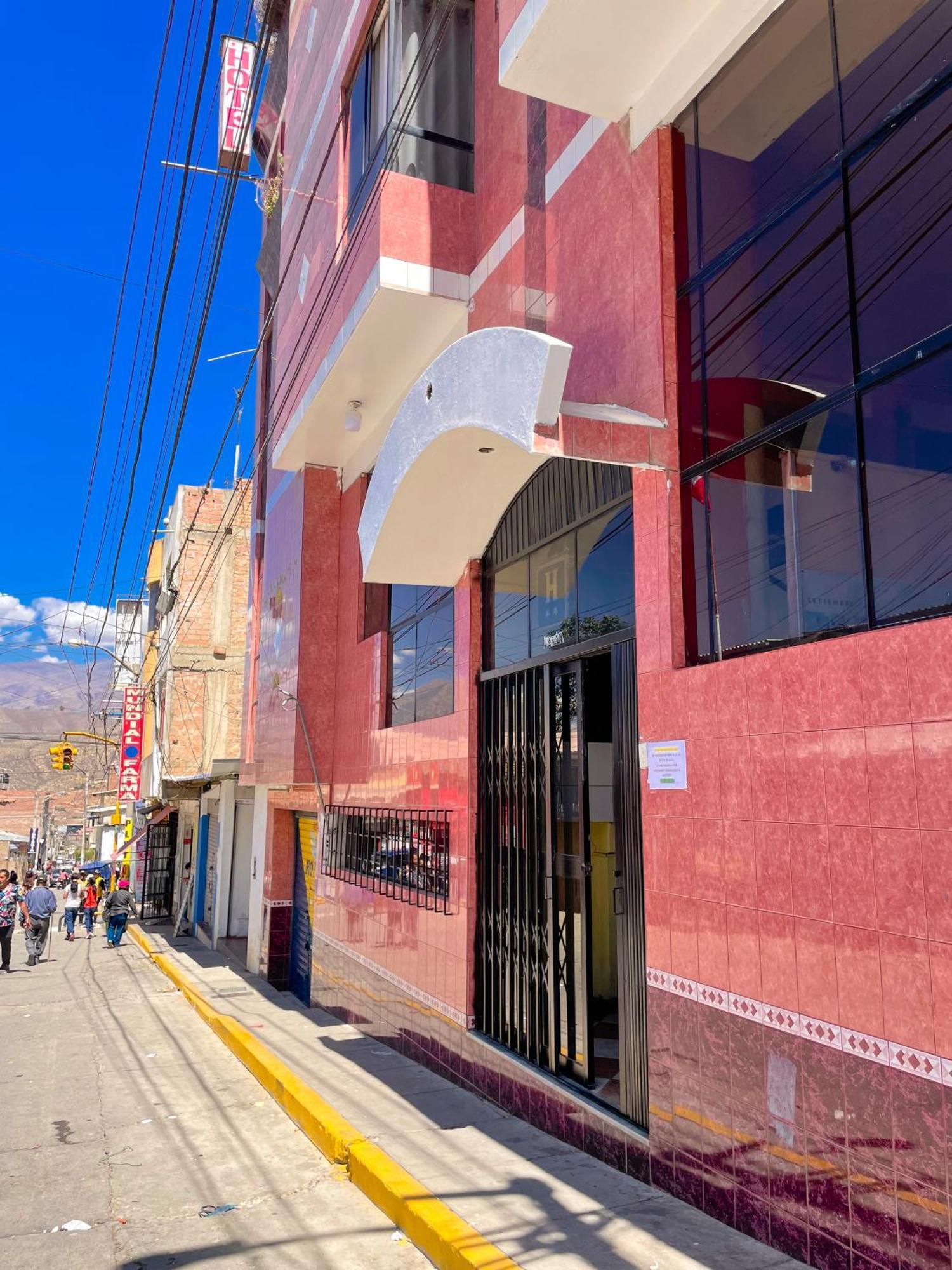 Hotel Cordillera Blanca Caraz Exterior foto